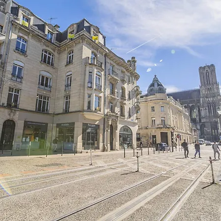Apartament Elegant Moderne A Avec Climatisation - Fr-1-870-13 Reims